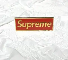新品 Supreme Box Logo Pin ピン ピンバッジ 赤 a
