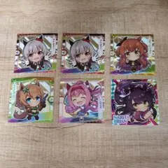 ウマ娘 シール グミ 6枚セット