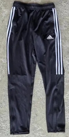 adidas 黒 3本ライン ジャージパンツ