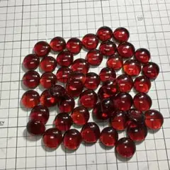 8＊ナギットレッド50個 ステンドグラス材料