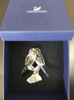 【未使用】スワロフスキー　セキセイインコ SWAROVSKI スワロフスキー Swarovski セキセイインコ 鳥 680627