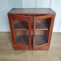 木製食器棚　時代箪笥　コレクションケース