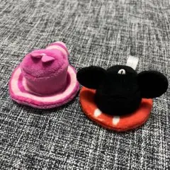 【新品】ディズニー キャラクター モチーフプチハット 2点セット 送料無料