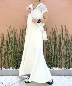 （値下げ）【SETアイテム】メッシュニット＆キャミワンピース　Wcloset