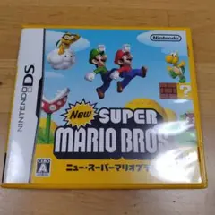 ニュー・スーパーマリオブラザーズ　空箱と取扱説明書　ニンテンドーDS