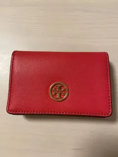 トリーバーチ　名刺入れ　赤