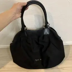 アニエスベー トートバック ブラック