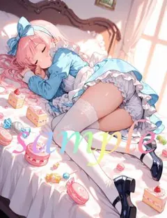 c293 美少女 かわいい イラスト 下着 コスプレ セクシー A4ポスター