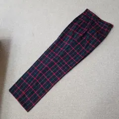 パーリーゲイツ　チェック　スラックス　ゴルフ　M