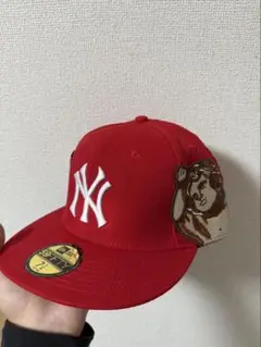 New Era 59FIFTY 赤キャップ Jon Stan