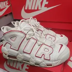 AIRMOREUPTEMPO96 ホワイト/レッド28.5cm