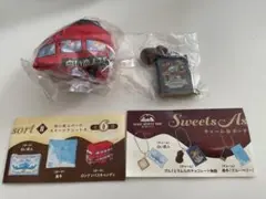 白い恋人パーク チャーム＆ポーチ スイーツアソート ガチャ