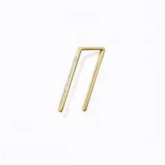 【シハラ】ダイヤモンドポストピアス 0201(片耳)