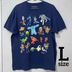 Disney PIXAR ディズニー ピクサー Tシャツ 古着 L