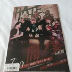 女子プロレス スターダム H.A.T.E. クリアファイル