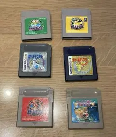 ゲームボーイソフト　6つ