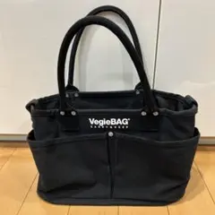 VegieBAG ブラック トートバッグ