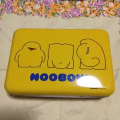 NOO BOW イエローメタルランチボックス