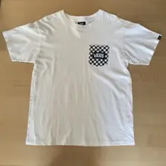 VANS チェック柄ポケット Tシャツ
