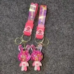 うさぎキーホルダー2個セット