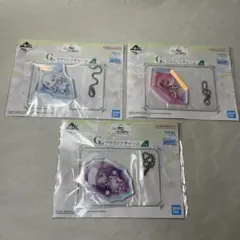 一番くじ Re:ゼロから始める異世界生活 アクリッツチャーム　3種