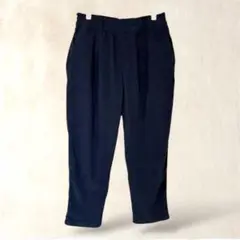 バックナンバー　テーパードパンツ　コーデュロイ【M】ブラック　カジュアル　メンズ