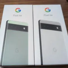 Google Pixel 6a 本体 2色セット 箱・付属品あり