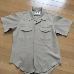 Flying Cross ベージュ 半袖シャツ L