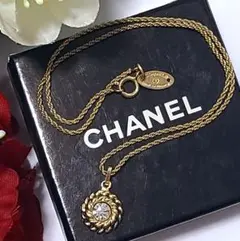 CHANEL☆★シャネル3643☆ストーンネックレス