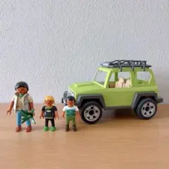 Playmobil プレイモービル 車と家族　セット