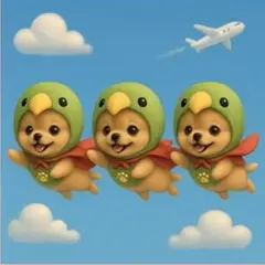 新柄‼️犬柄【限定18枚】【238】パネル生地