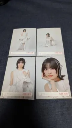 櫻坂46 Make or break ジャケット写真 コンプ4カット 的野美青