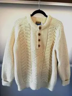 GREATNORTHEN アランニット フィッシャーマン カナダ製 90s