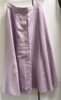 UNIQLO 前ボタンフレアスカート