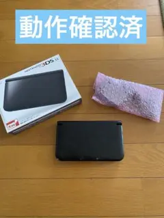 箱アリ ニンテンドー3DS LL ブラック 本体 acアダプター