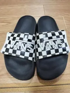 VANS チェッカーボード スライドサンダル 20サイズ