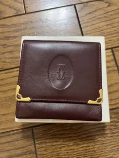 Cartier カルティエ 二つ折コインケース