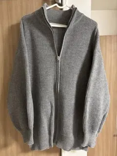 【ほぼ未使用美品】Anchor Smithドライバーズニット　グレー