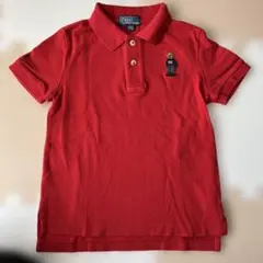Polo by Ralph Lauren 赤 ポロシャツ キッズ4/4T
