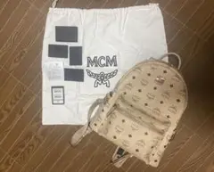 MCM エムシーエム リュック バックパック リュックサック ベージュ