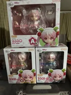 ねんどろいど　桜ミク　 B賞　ラストワン賞フィギュア 2331-a 2331-b グッスマくじ 桜ミク