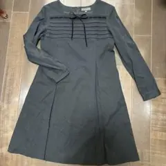 専用です！THE SCOTCH HOUSE 黒 長袖 ワンピース 160A