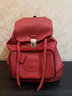 LACOSTE リュック 赤