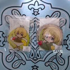 進撃の巨人　まるくじ　ちゃぽんっ！　アルミン　アクキー　缶バッジ