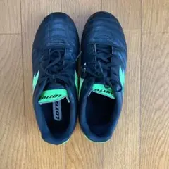 Lotto サッカースパイク ジュニア 21.5cm 黒