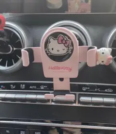 ハローキティ車用スマホホルダー