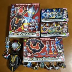 DXウルトラマンタイガスパーク＆タイガホルダー＆アクセサリー2種　まとめ売り