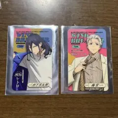☆ウィンブレ カラオケの鉄人 ビジュアルカード 梅宮一 杉下京太郎 2点セット
