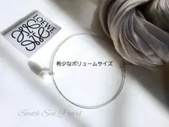 お客様用 BIG南洋白蝶真珠 濃厚オーロラホワイト希少サイズ金運ステンK18
