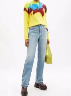 LOEWE ロエベ ストレートジーンズ デニム 34FR